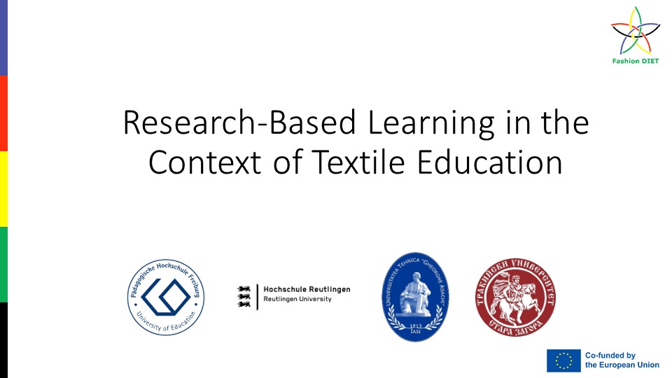 Research based learning in the context of Textile Education