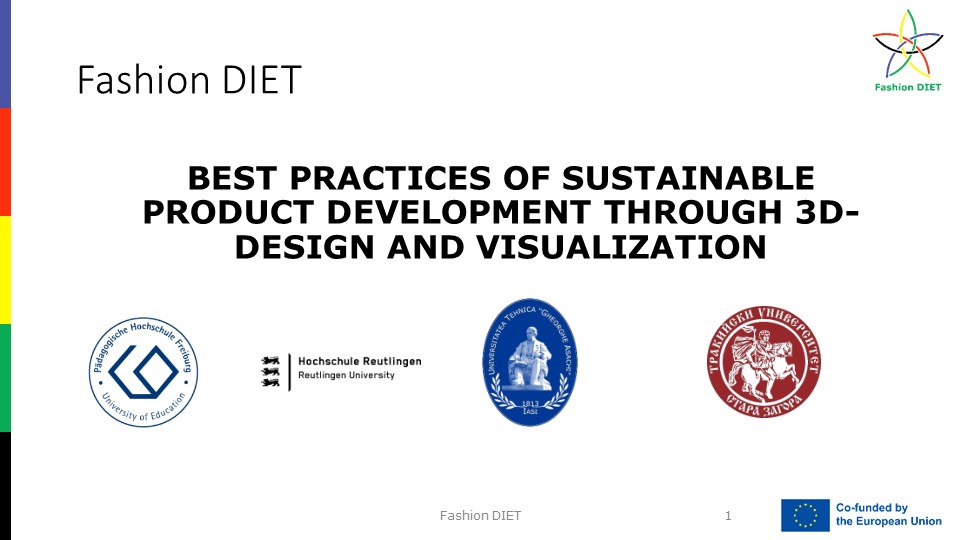 Best practices of sustainable product development through 3D-Design and visualization